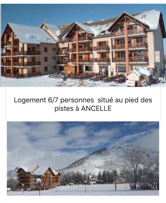Appart Tres Ensoleille 5-6 Pers Au Pied Des Pistes Ancelle Kültér fotó