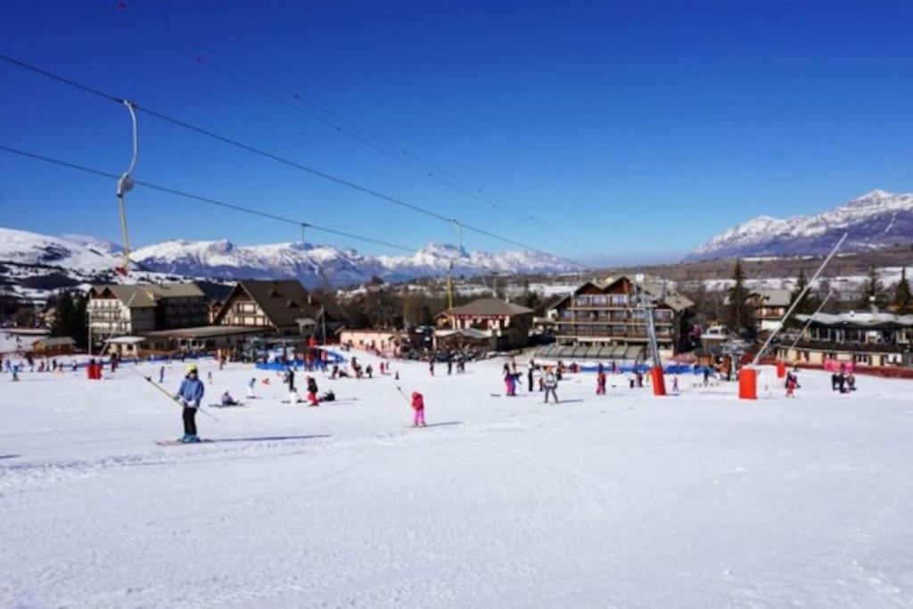 Appart Tres Ensoleille 5-6 Pers Au Pied Des Pistes Ancelle Kültér fotó