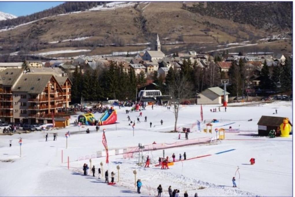 Appart Tres Ensoleille 5-6 Pers Au Pied Des Pistes Ancelle Kültér fotó